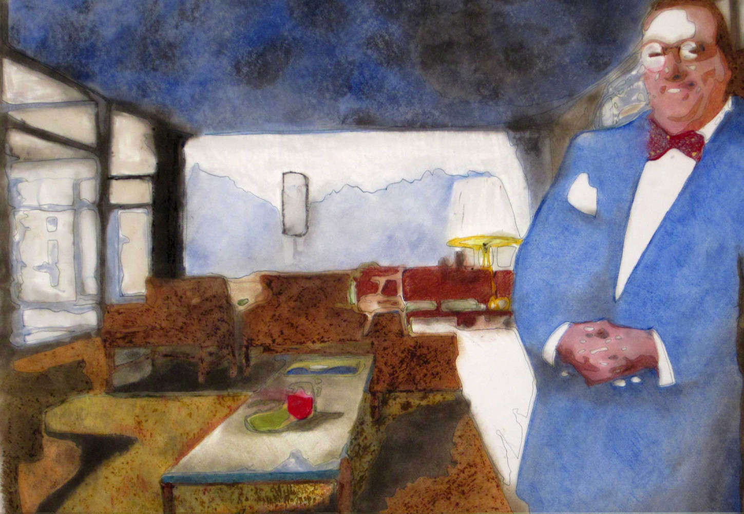 habitat #9 hinterleuchtet