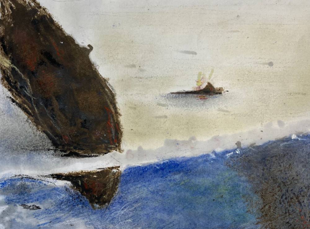 esso #1 hinterleuchtet