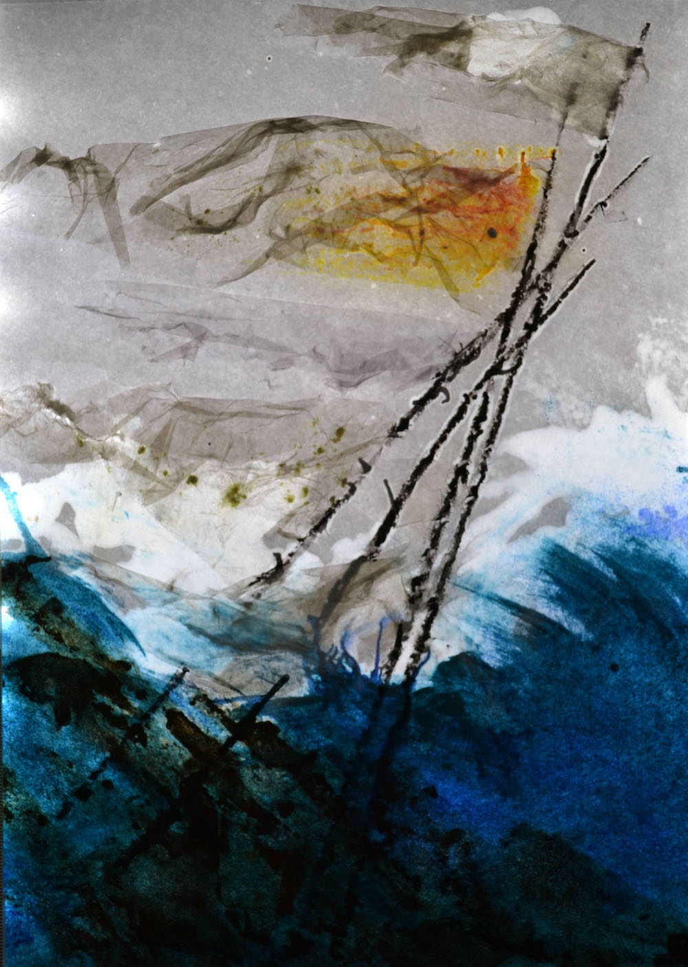 Flut #5 hinterleuchtet