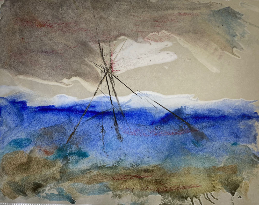 Flut #4 hinterleuchtet