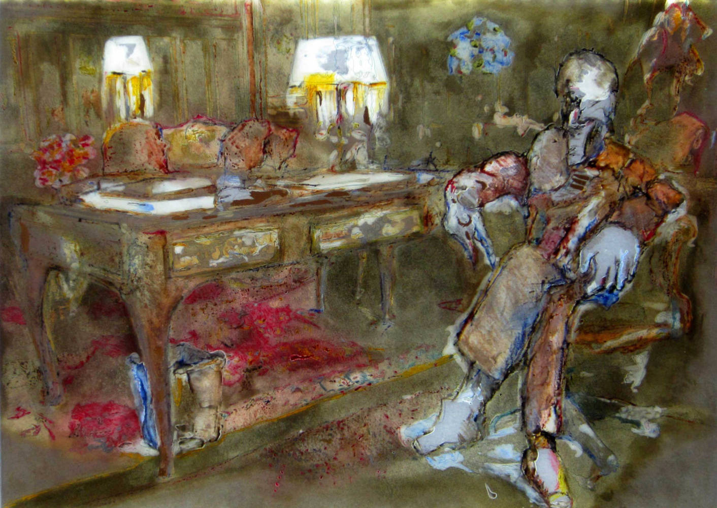 habitat #7 hinterleuchtet