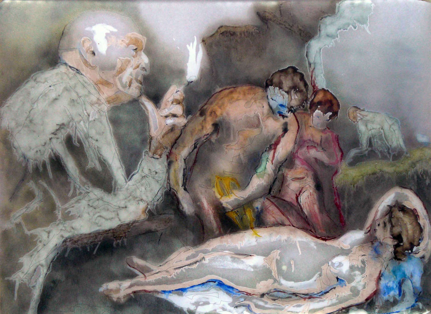 rauch #4 hinterleuchtet