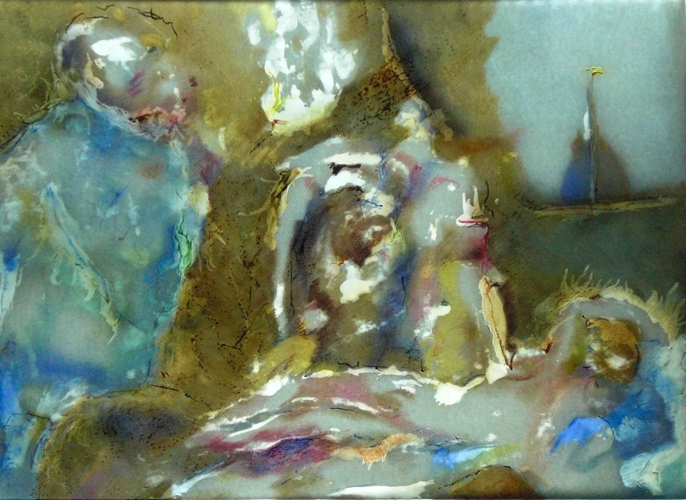 my red, white and blue #2 hinterleuchtet